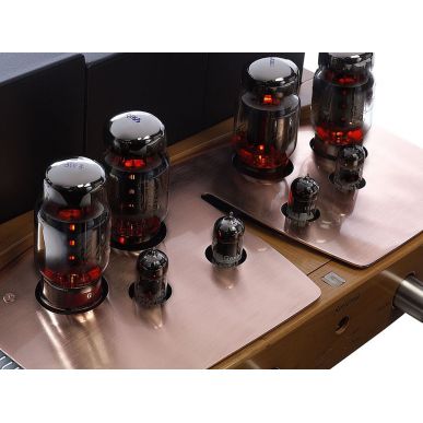 Стереоусилитель Unison Research Sinfonia mahagony